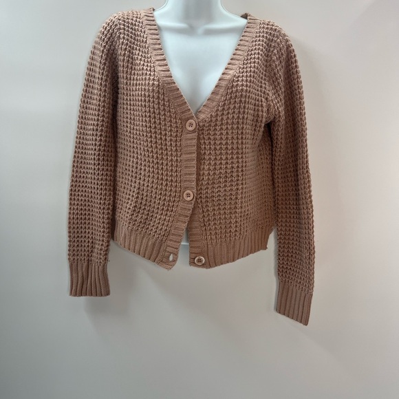 Wet Seal Cropped Knit Cardigan – Size S - Picture 2 of 4